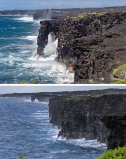 Hōlei Sea Arch Collapses