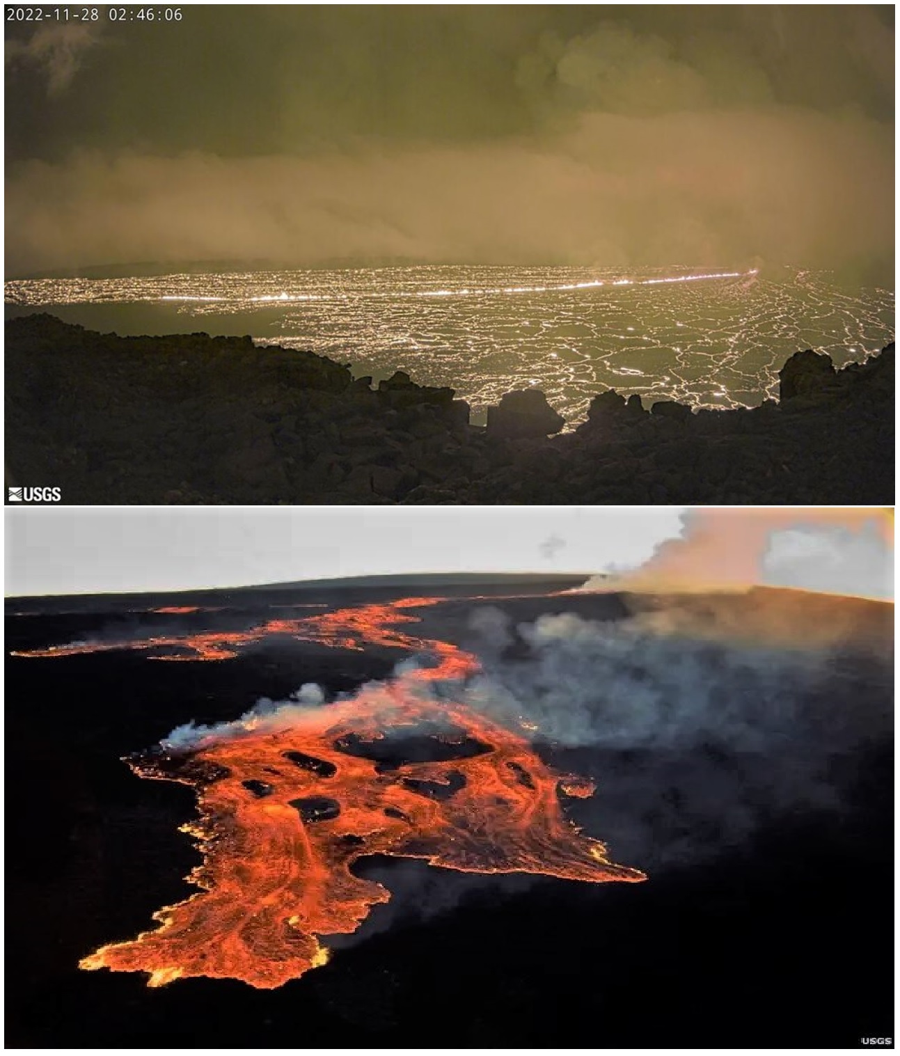 Mauna Loa Volcano erupting - first time in 40 years!