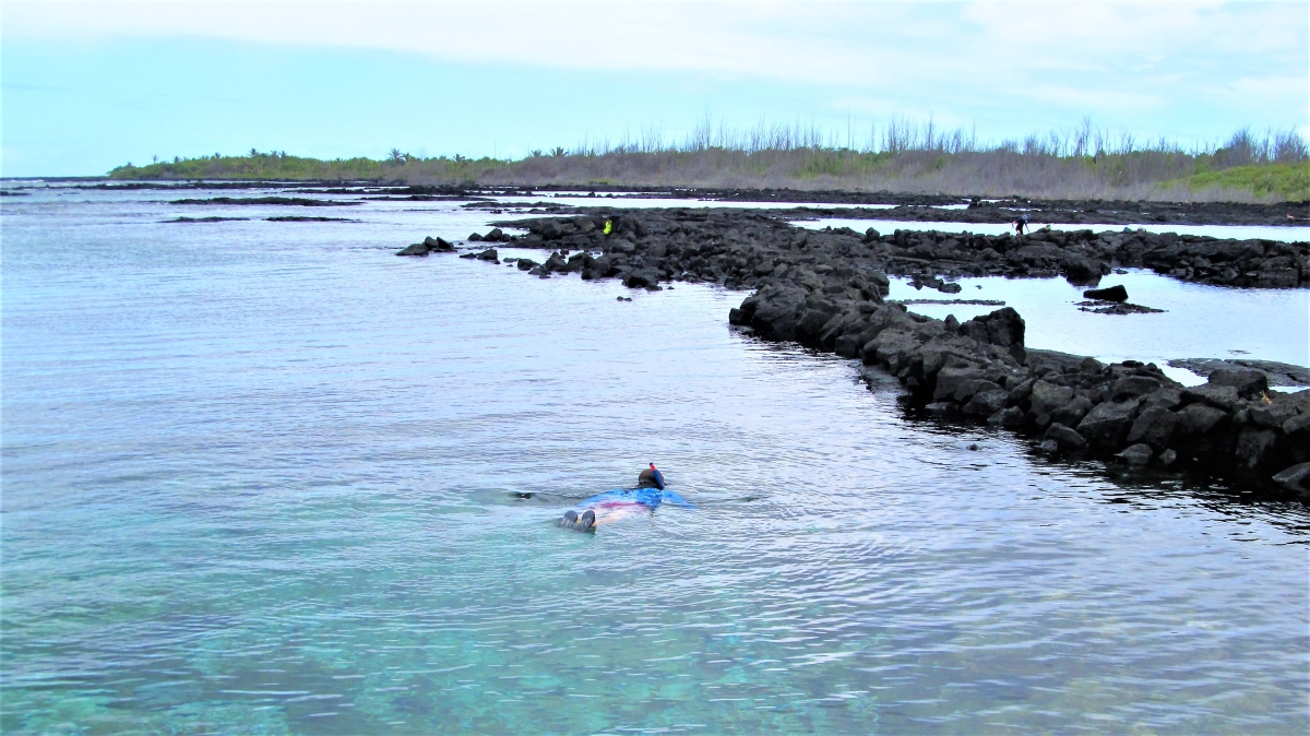 Snorkeling at Kapoho Tidepools