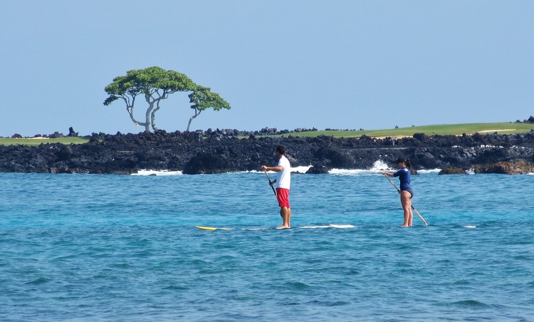 Stand up paddle boarding Hawaii