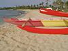 Canoe rentals at Kukio Beach - adjacent to Kikaua Beach