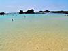 Kikaua Beach sandy bottom