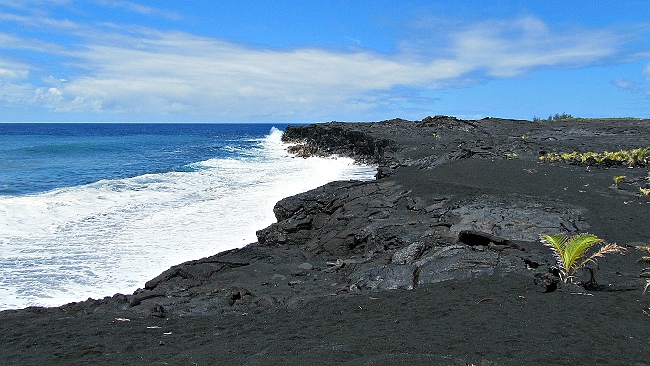 Kaimu Black Sands Beach, Hawaii Beaches