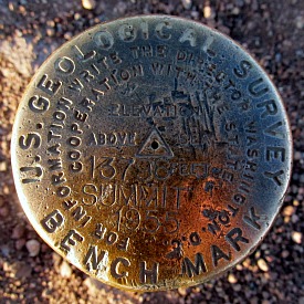 Mauna Kea Summit Benchmark