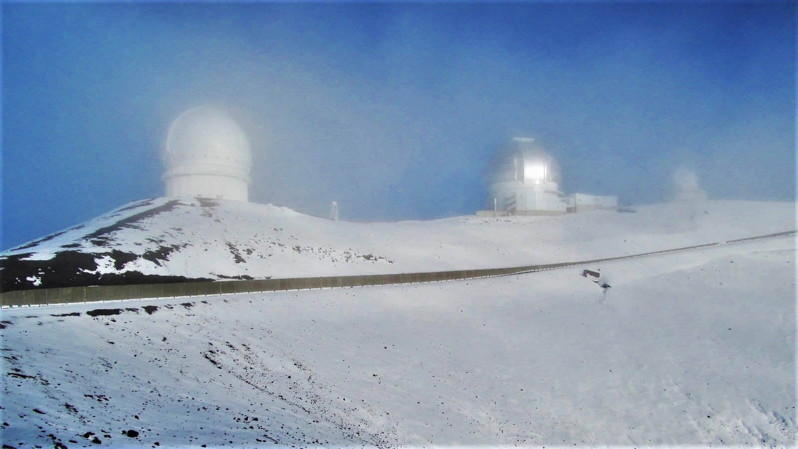 Snow on Mauna Kea